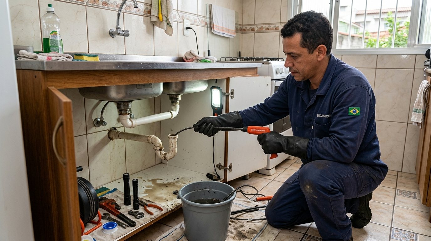 Troca de Canos e Conexões em Bauru‑SP